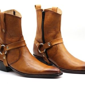 Handcrafted western boots